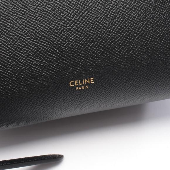 Celine BELT BAG NANO Belt Bag, Nano Handbag, Leather, Women\'s, Black